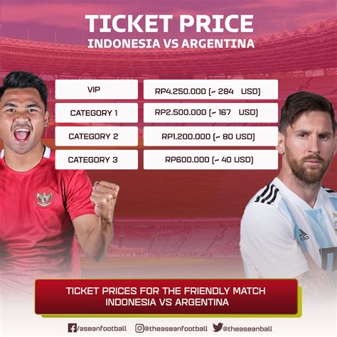 indonesia vs argentina 2023 tickets